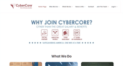 Desktop Screenshot of cybercoretech.com
