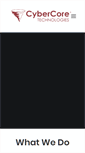 Mobile Screenshot of cybercoretech.com
